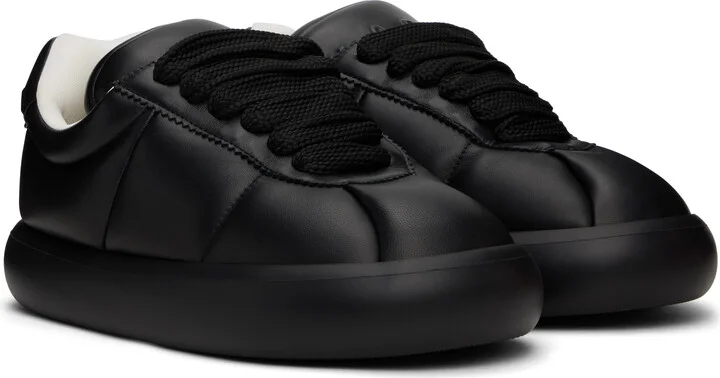 Marni Black Leather BigFoot 2.0 Sneakers - Image 4