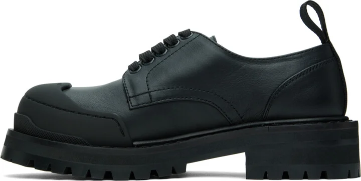 Marni Black Leather Dada Army Derbys - Image 3