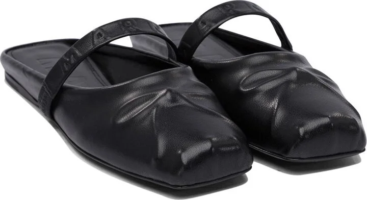 Marni Black Leather Slippers - Image 7