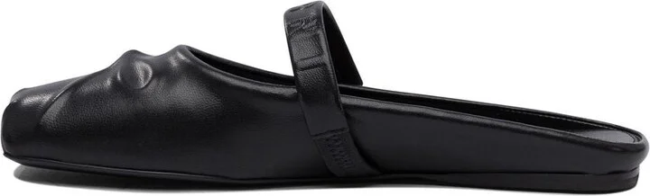 Marni Black Leather Slippers - Image 8