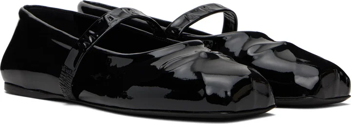 Marni Black Mary Jane Ballerina Flats - Image 4