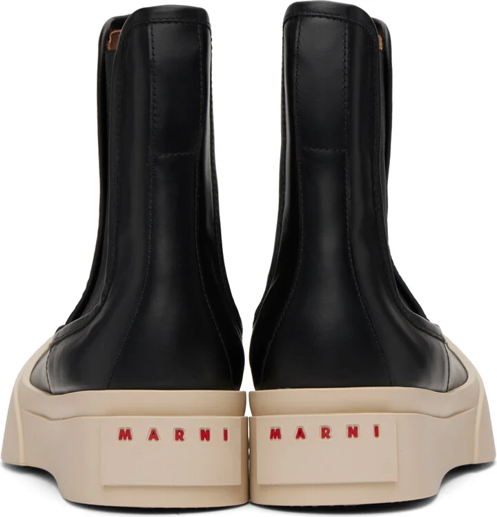 Marni Black Pablo Chelsea Boots - Image 2