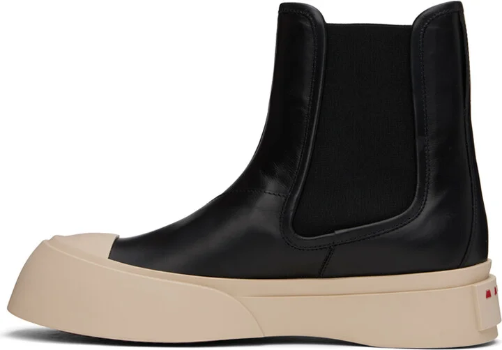 Marni Black Pablo Chelsea Boots - Image 3