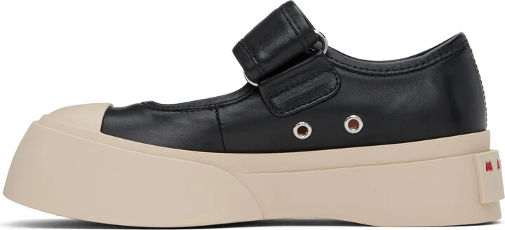 Marni Black Pablo Mary Jane Ballerina Flats - Image 3