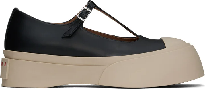 Marni Black Pablo Mary Jane Ballerina Flats