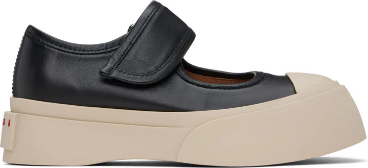 Marni Black Pablo Mary Jane Ballerina Flats