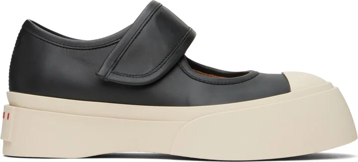 Marni Black Pablo Mary Jane Ballerina Flats