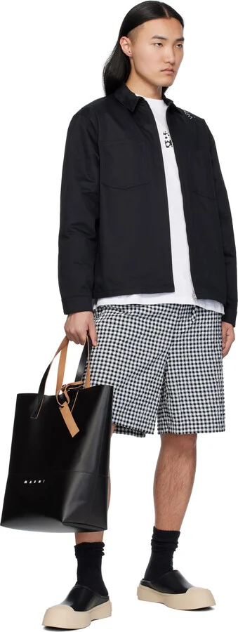 Marni Black Pablo Sabot Slip-on Loafers - Image 5