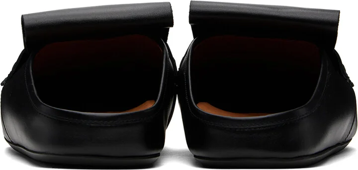 Marni Black Sabot Slip-on Loafers - Image 2