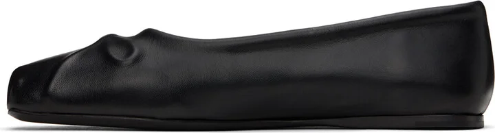 Marni Black Seamless Little Bow Ballerina Flats - Image 3