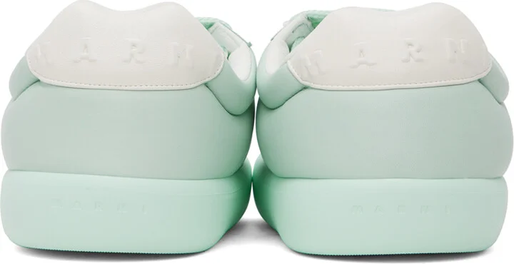 Marni Blue Bigfoot 2.0 Leather Sneakers - Image 2
