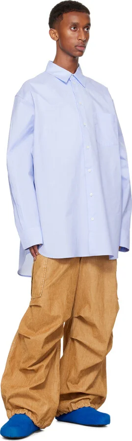 Marni Blue Fussbett Sabot Loafers - Image 5