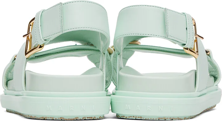 Marni Blue Fussbett Sandals - Image 2