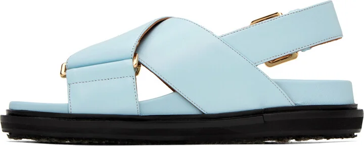 Marni Blue Fussbett Sandals - Image 3