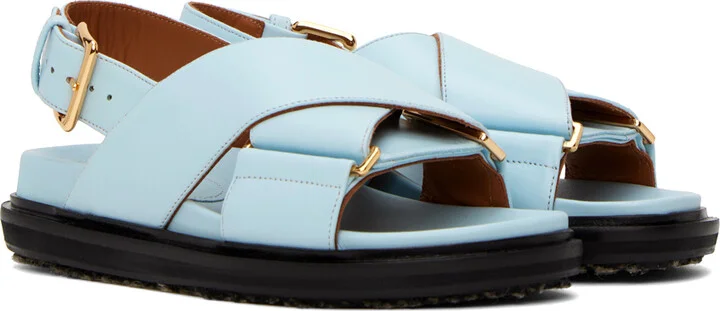 Marni Blue Fussbett Sandals - Image 4