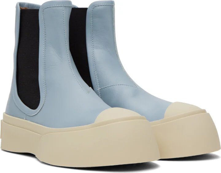 Marni Blue Pablo Boots - Image 4
