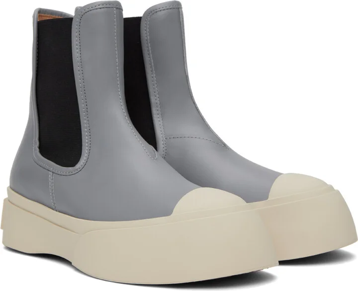 Marni Blue Pablo Boots - Image 4
