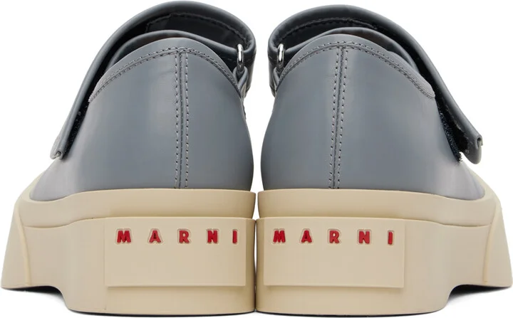 Marni Blue Pablo Mary Jane Ballerina Flats - Image 2