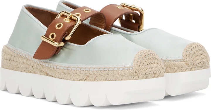 Marni Blue Petal Ballerina Flats - Image 4