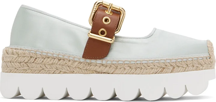 Marni Blue Petal Ballerina Flats
