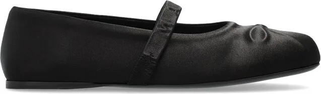 Marni Bow Detailed Ballerinas