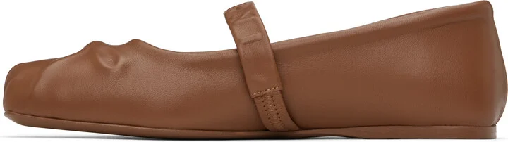 Marni Brown Mary Jane Ballerina Flats - Image 3