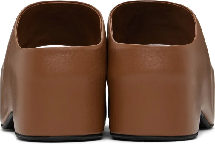 Marni Brown Platform Heeled Sandals - Image 2