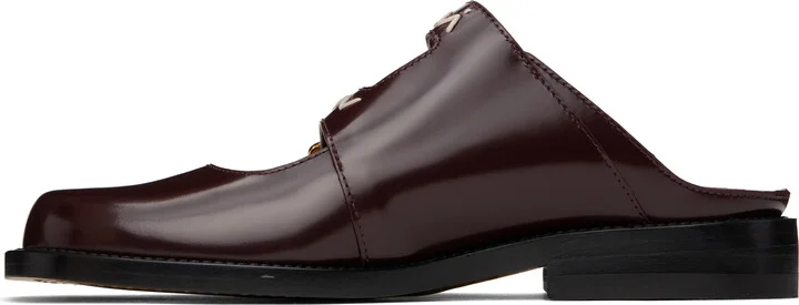 Marni Burgundy Bambi 3.0 Loafers - Image 3