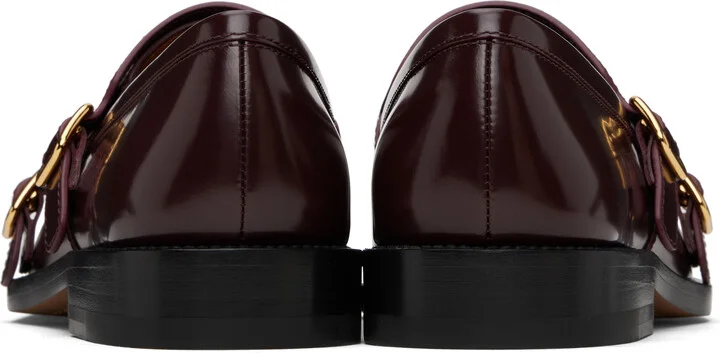 Marni Burgundy Bambi 3.0 Loafers - Image 2