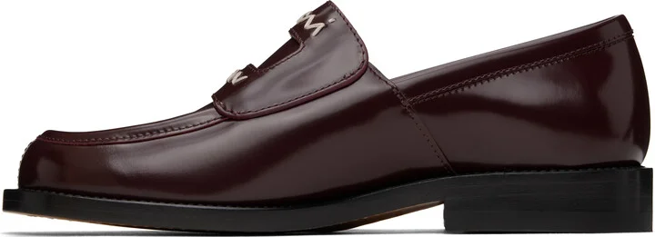 Marni Burgundy Bambi 3.0 Loafers - Image 3