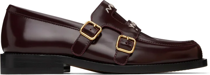 Marni Burgundy Bambi 3.0 Loafers
