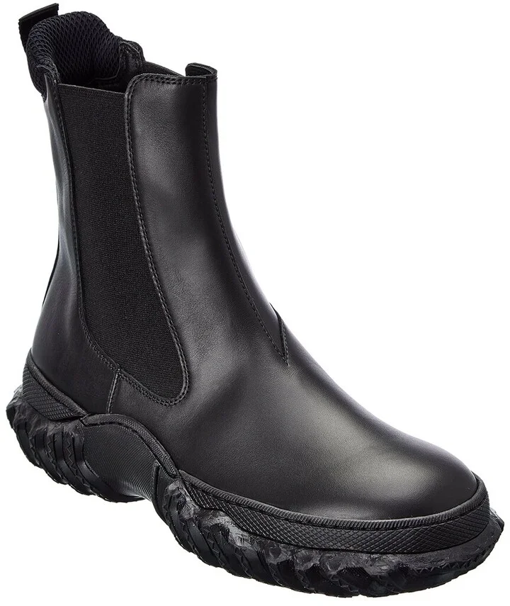 Marni Chunky Leather Chelsea Boot