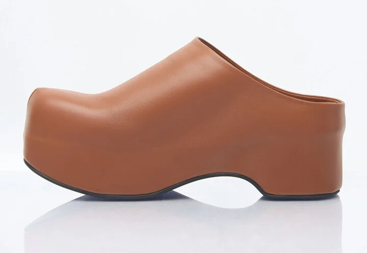 Marni Chunky Sabot Clogs - Woman Slip Ons Brown Eu - 36 - Image 4