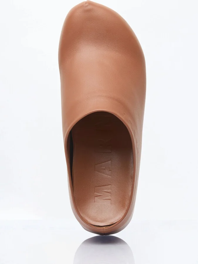Marni Chunky Sabot Clogs - Woman Slip Ons Brown Eu - 36 - Image 7