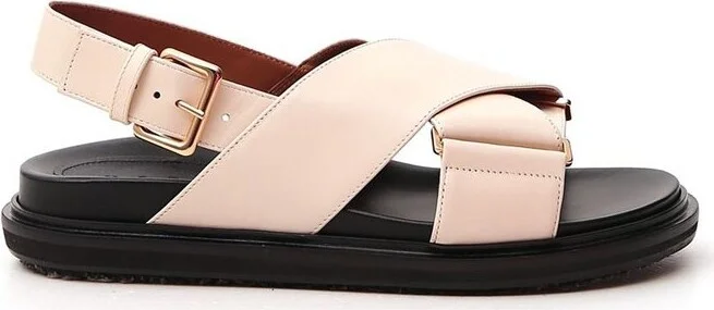 Marni Criss-Cross Fussbett Sandals