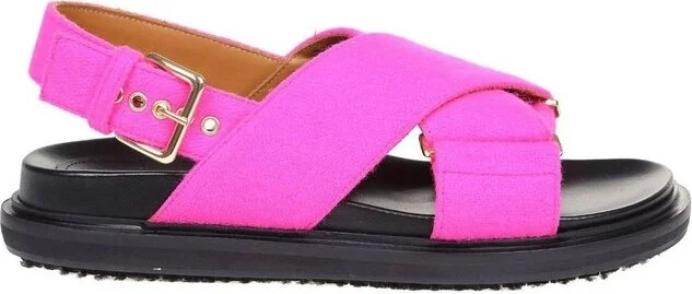 Marni Crossover Strap Sandals