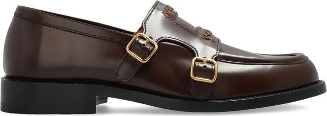 Marni Decorative Buckle Detailed Loafers