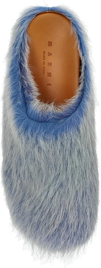 Marni Fur Slippers 'fussbett' - Image 4