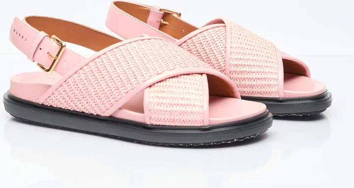 Marni Fussbet Sandals - Woman Sandals Pink Eu - 40 - Image 3