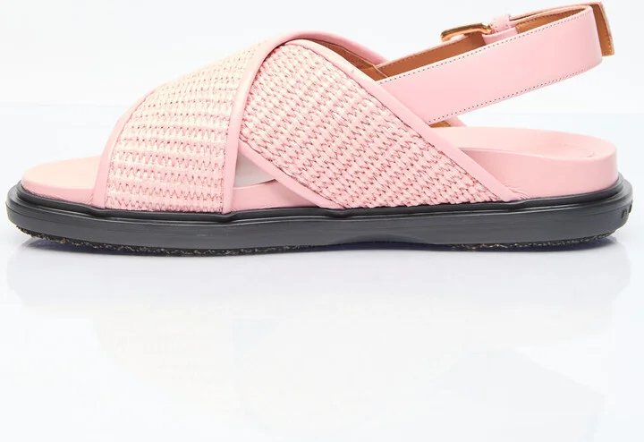 Marni Fussbet Sandals - Woman Sandals Pink Eu - 40 - Image 4