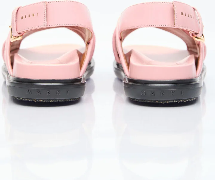 Marni Fussbet Sandals - Woman Sandals Pink Eu - 40 - Image 5