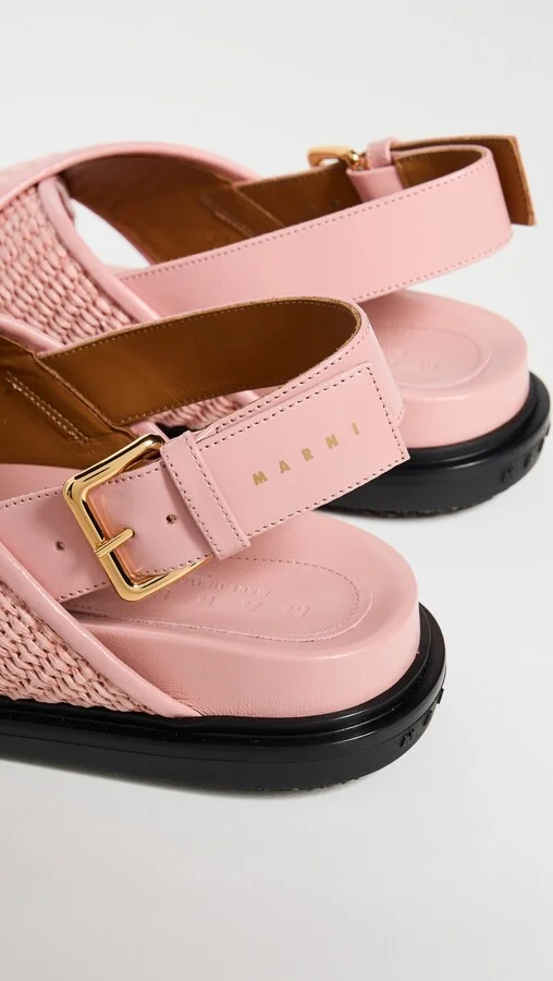 Marni Fussbett Crisscross Sandals - Image 2