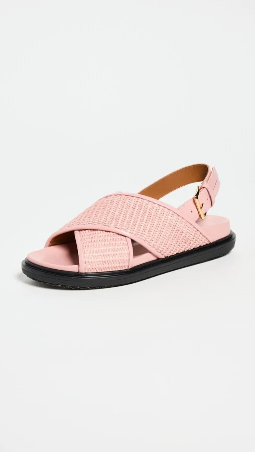 Marni Fussbett Crisscross Sandals - Image 3