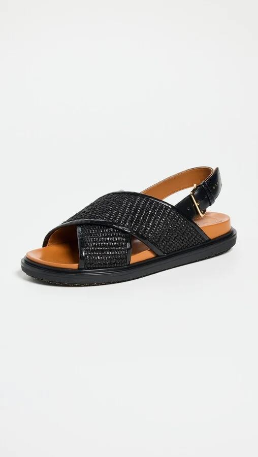 Marni Fussbett Crisscross Sandals - Image 2