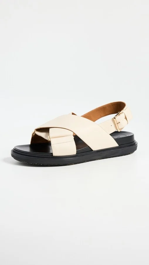 Marni Fussbett Crisscross Sandals - Image 2