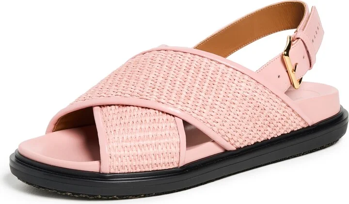 Marni Fussbett Crisscross Sandals
