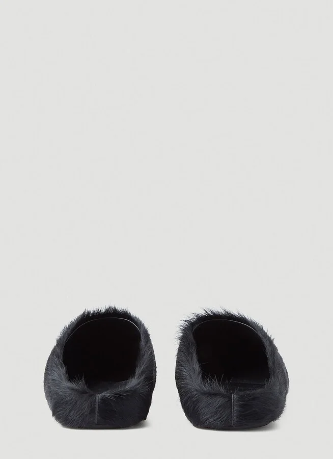 Marni Fussbett Long Haired Mules - Man Mules Black Eu - 42 - Image 4