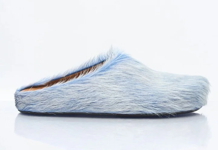 Marni Fussbett Sabot Mules - Man Mules Blue Eu - 41