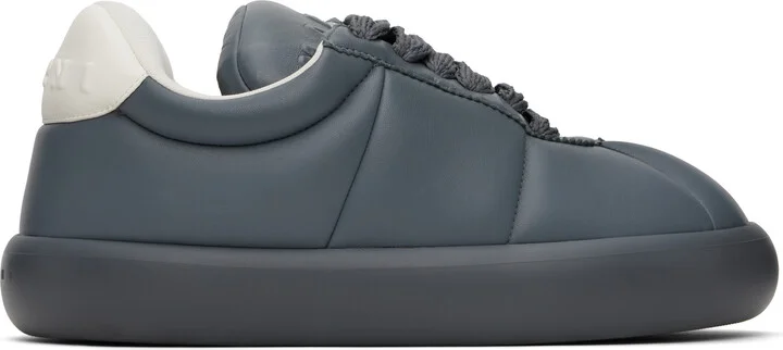 Marni Gray Leather BigFoot 2.0 Sneakers