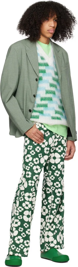 Marni Green Dada Sandals - Image 5